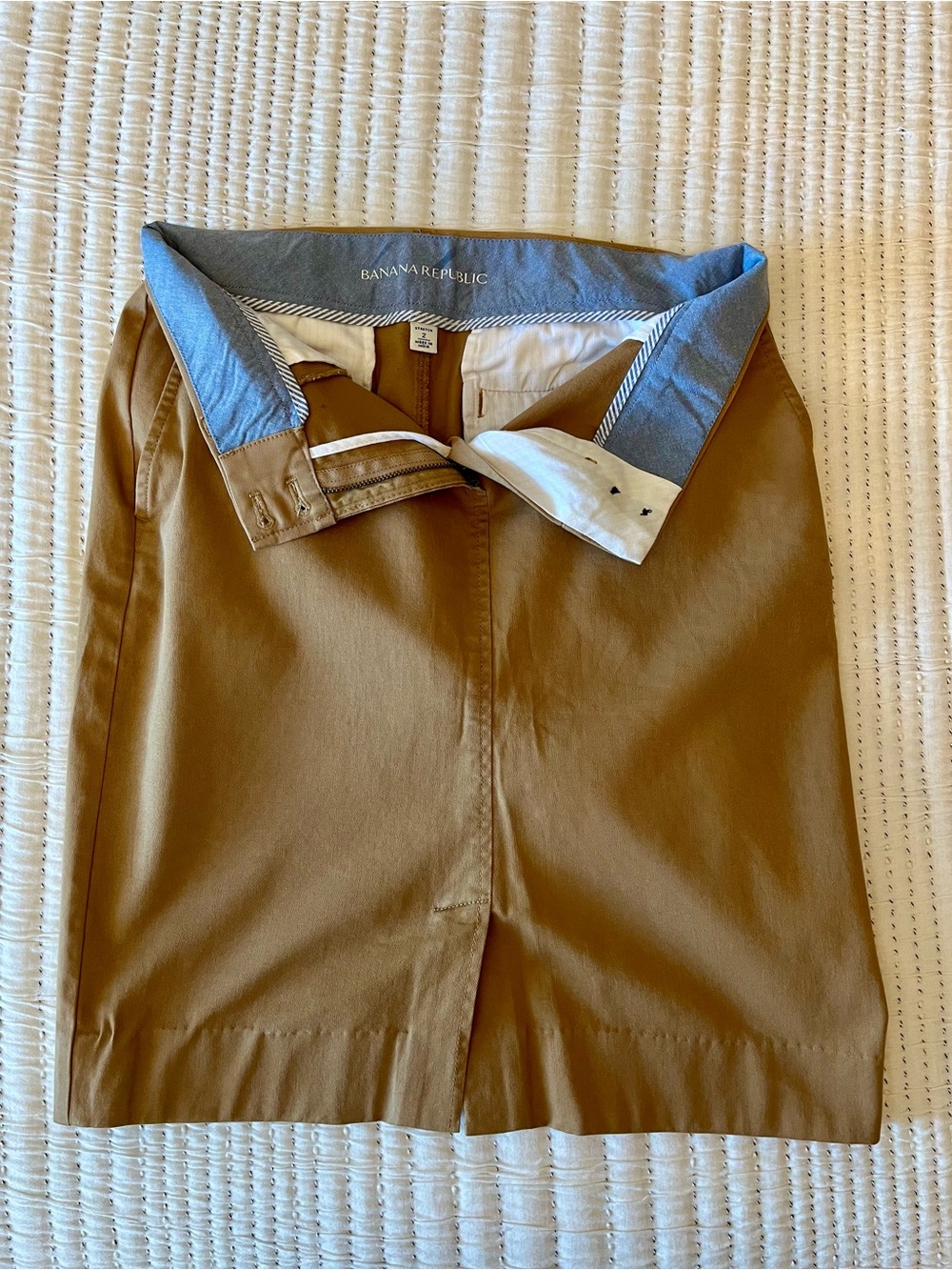 Banana Republic Tan Pencil Skirt